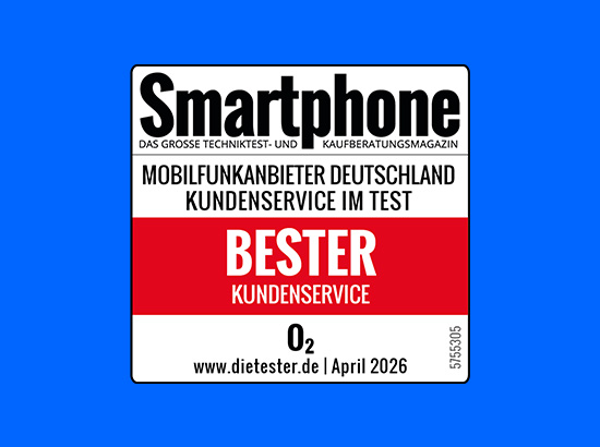 Smartphone Magazin: Award für o2 - Bester Kundenservice