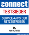 Testsieger Service-Apps der Netzbetreiber