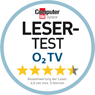 ComputerBild: o2 TV 4,5 Sterne