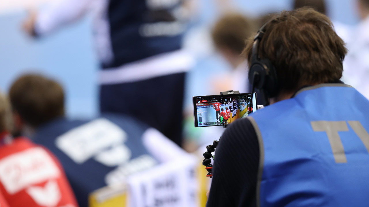 Mit neuester 5G-Technologie mehr Emotionen erleben und näher am Spielgeschehen sein Handball-Spitzenspiel SG Flensburg Handewitt vs