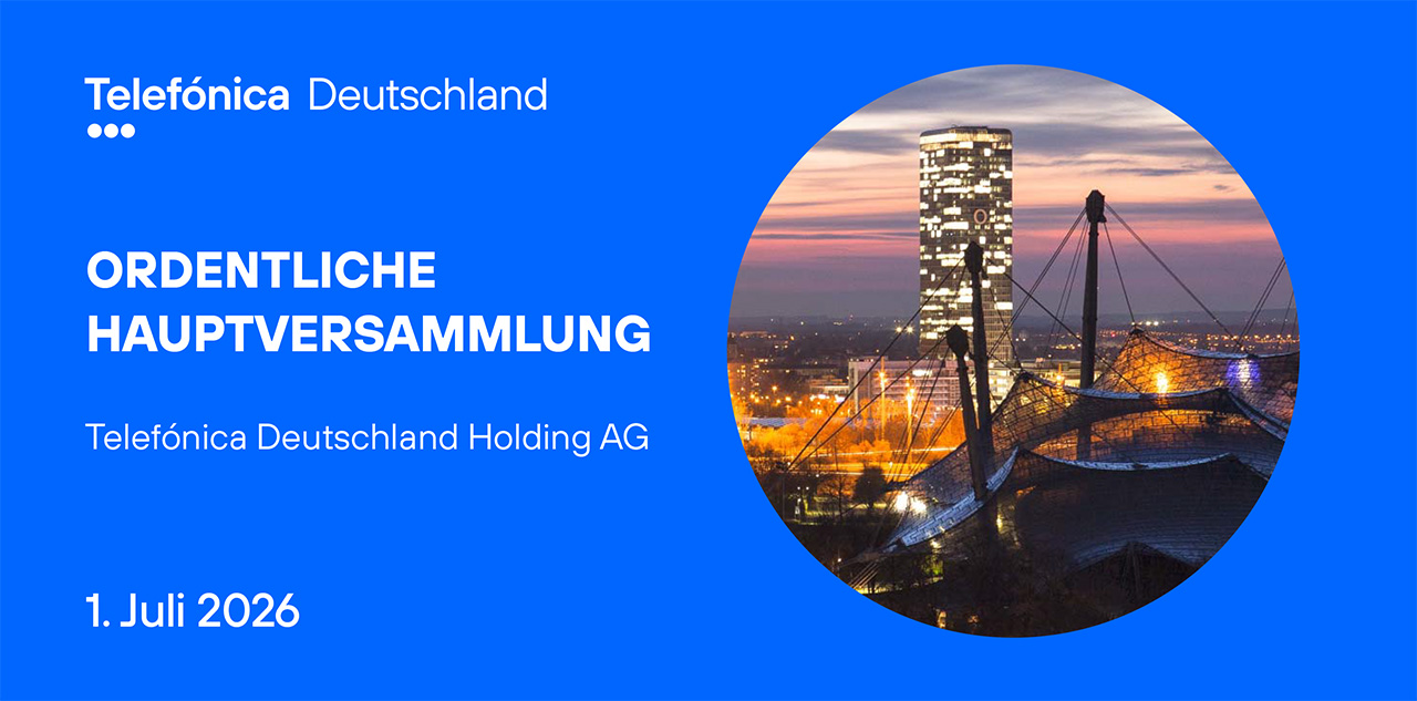 o2 Tower in München mit "Telefónica Deutschland" Logo