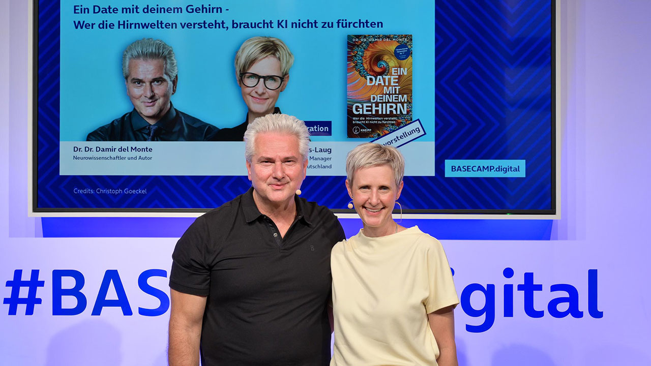 Dr. Dr. Damir del Monte und Nicole Nehaus-Laug beim Trend2Go! Event. Link führt zum Flickr Album.