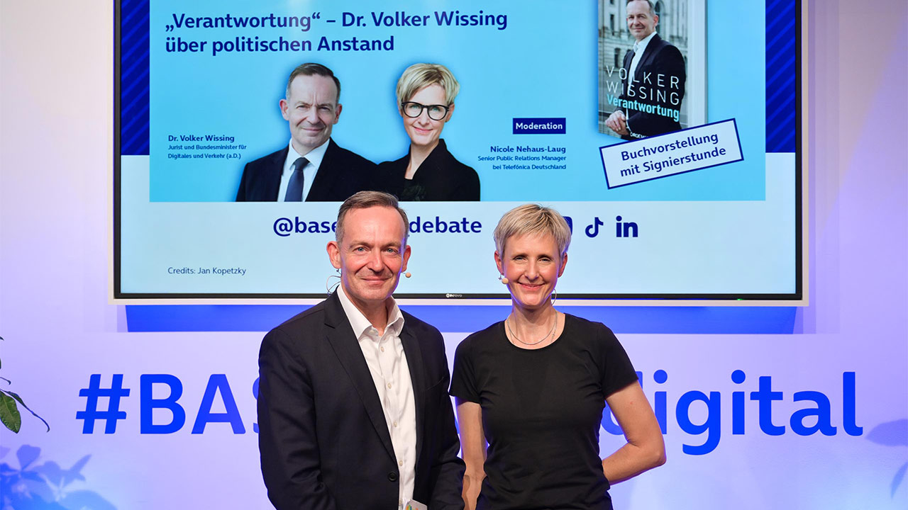 Dr. Volker Wissing und Nicole Nehaus-Laug beim Trend2Go! Event. Link führt zum Flickr Album.