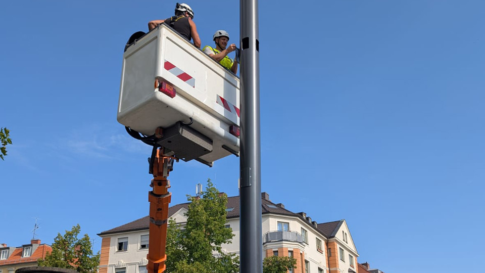 Aufbau einer 5G-Leuchte