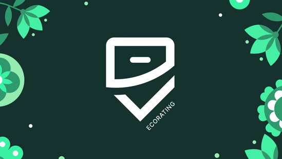 Eco Rating Logo. Link führt zum Download des Fotos.