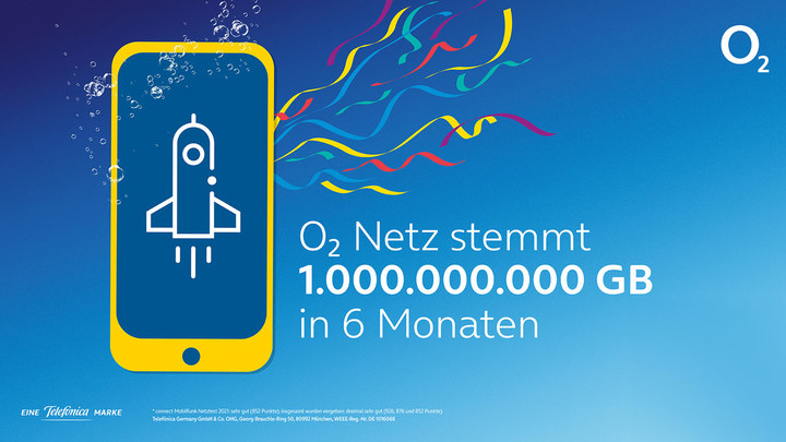 Datenrekord durch rasanten 4G/5G-Ausbau: o2 Netz stemmt erstmals 1 ...